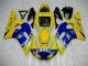 Amarillo Azul ABS Moto Plásticos Yamaha R6 98-02 Amarillo Azul ABS Moto Plásticos Yamaha R6 98-02