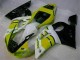 Amarillo Blanco Carenado Moto Yamaha R6 98-02 Amarillo Blanco Carenado Moto Yamaha R6 98-02