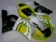 Amarillo Blanco Carenado Moto Yamaha R6 98-02 Amarillo Blanco Carenado Moto Yamaha R6 98-02