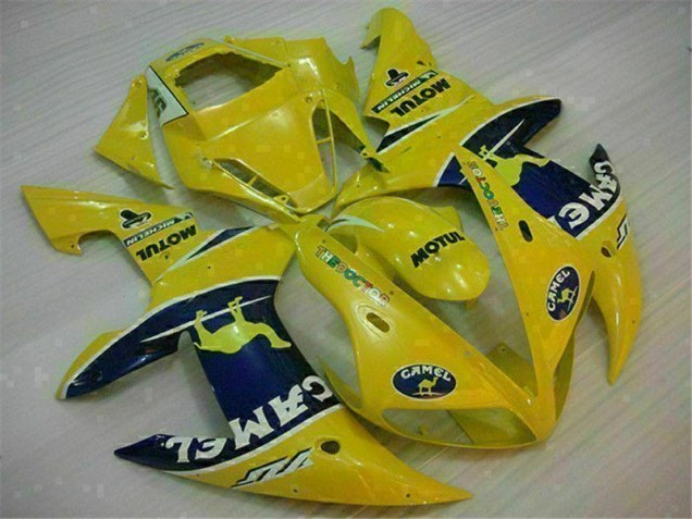 Amarillo Carenado Moto Yamaha R1 02-03 Amarillo Carenado Moto Yamaha R1 02-03