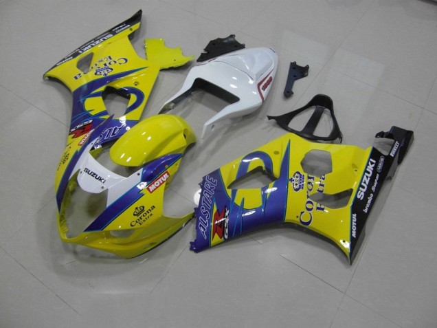 Amarillo Corona Carenado Moto Suzuki GSXR 1000 K3 03-04 Amarillo Corona Carenado Moto Suzuki GSXR 1000 K3 03-04