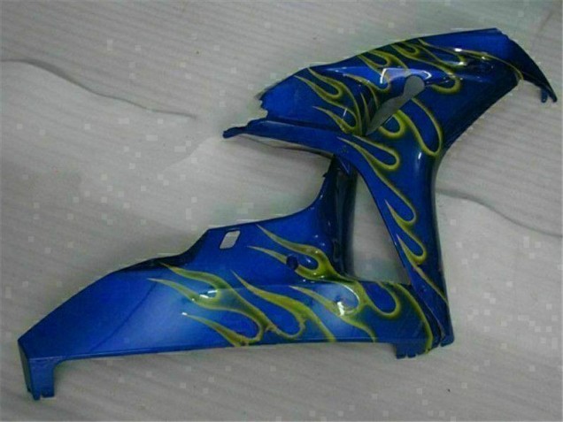 Amarillo Llama Azul Carenado Moto Honda CBR 1000 RR 06-07 Amarillo Llama Azul Carenado Moto Honda CBR 1000 RR 06-07