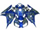 Amarillo Llama Azul Carenado Moto Honda CBR 1000 RR 06-07 Amarillo Llama Azul Carenado Moto Honda CBR 1000 RR 06-07