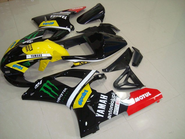 Amarillo Monster ABS Kits Carenado Moto Yamaha R1 00-01 Amarillo Monster ABS Kits Carenado Moto Yamaha R1 00-01