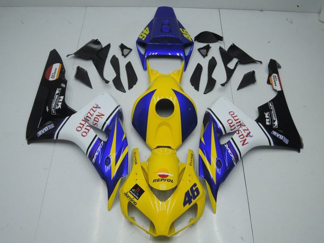 Amarillo Nastro Carenado Moto Honda CBR 1000 RR 06-07 Amarillo Nastro Carenado Moto Honda CBR 1000 RR 06-07