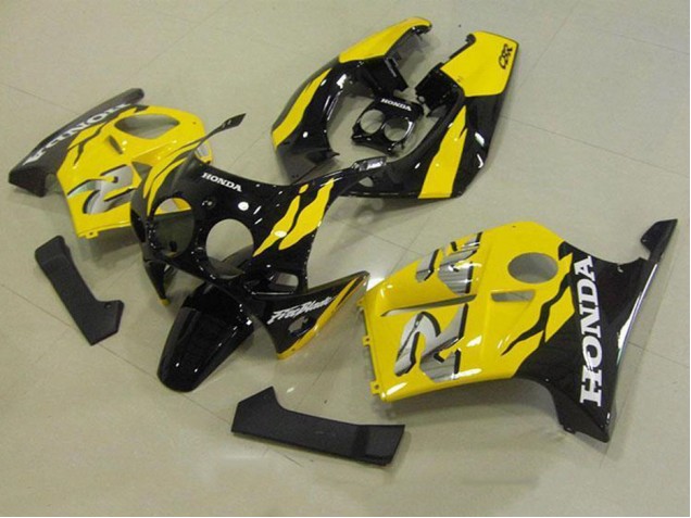 Amarillo Negro Carenado Moto Honda CBR 250 RR MC19 1988-1989 Amarillo Negro Carenado Moto Honda CBR 250 RR MC19 1988-1989
