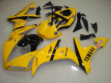 Amarillo Negro Carenado Moto Yamaha R1 04-06