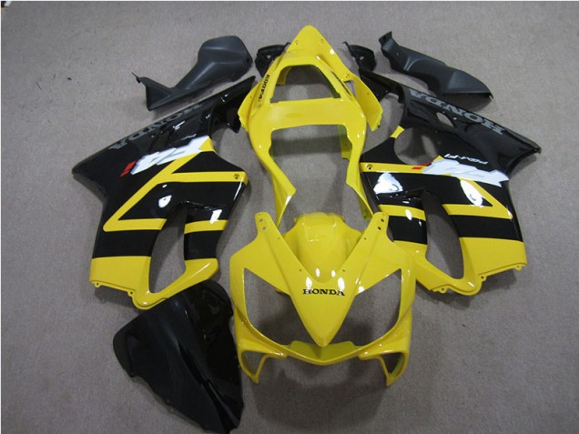 Amarillo Negro Kits Completo Carenado Moto Honda CBR 600 F4i 01-03 Amarillo Negro Kits Completo Carenado Moto Honda CBR 600 F4i 01-03