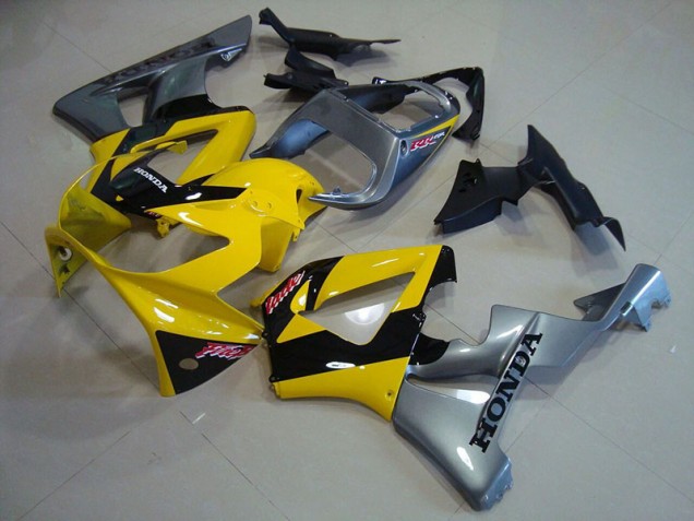 Amarillo Plata Carenado Moto Honda CBR 900 RR 929 00-01 Amarillo Plata Carenado Moto Honda CBR 900 RR 929 00-01
