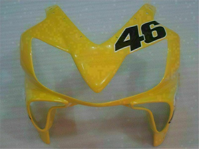 Amarillo Plata Nastro Azzurro Carenado Moto Honda CBR 600 F4i 01-03 Amarillo Plata Nastro Azzurro Carenado Moto Honda CBR 600 F4i 01-03