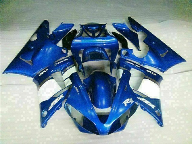 Azul ABS Carenado Motocicleta Yamaha R1 00-01 Azul ABS Carenado Motocicleta Yamaha R1 00-01