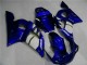 Azul ABS Carenado Motocicleta Yamaha R6 98-02 Azul ABS Carenado Motocicleta Yamaha R6 98-02