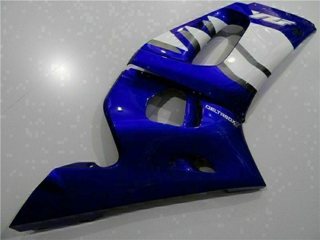 Azul ABS Carenado Motocicleta Yamaha R6 98-02 Azul ABS Carenado Motocicleta Yamaha R6 98-02