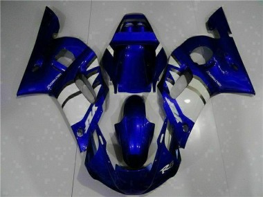 Azul ABS Carenado Motocicleta Yamaha R6 98-02
