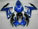 Azul ABS Moto Plástica Suzuki GSXR 600 / 750 K6 06-07 Azul ABS Moto Plástica Suzuki GSXR 600 / 750 K6 06-07