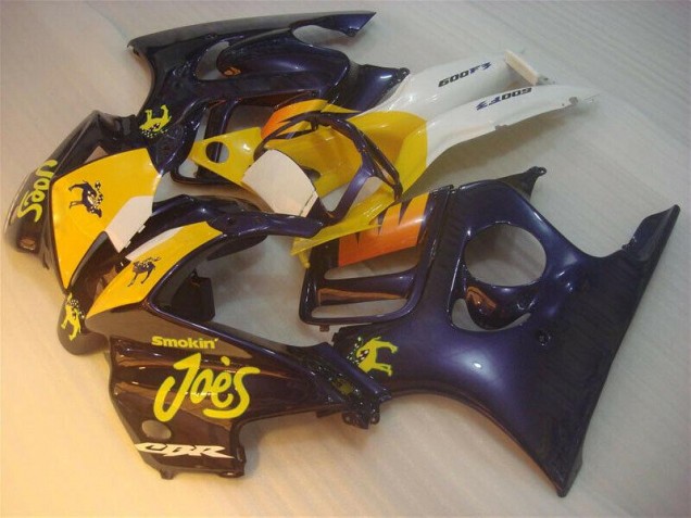 Azul Amarillo Joes Carenado Moto Honda CBR 600 F3 95-98