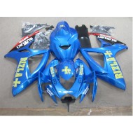Azul Amarillo Rizla Carenado Moto Suzuki GSXR 600 K6 06-07