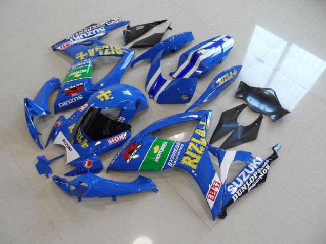 Azul Amarillo Rizla Kits Carenado Moto Suzuki GSXR 750 K6 06-07 Azul Amarillo Rizla Kits Carenado Moto Suzuki GSXR 750 K6 06-07