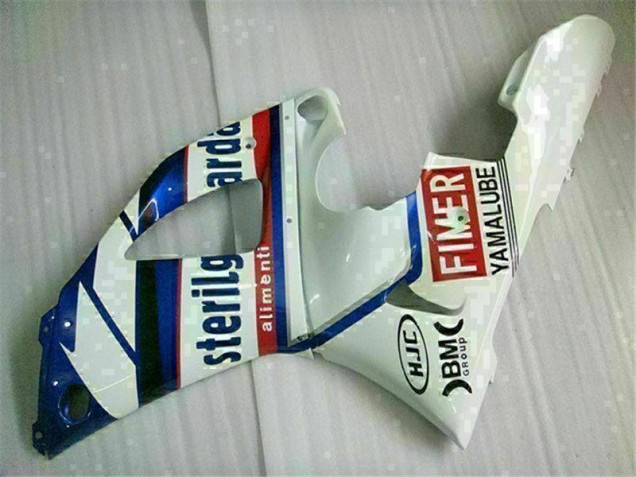 Azul Blanco ABS Moto Plástico Yamaha R1 00-01 Azul Blanco ABS Moto Plástico Yamaha R1 00-01