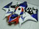 Azul Blanco Carenado Moto Honda CBR 1000 RR 06-07 Azul Blanco Carenado Moto Honda CBR 1000 RR 06-07