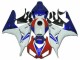 Azul Blanco Carenado Moto Honda CBR 1000 RR 06-07 Azul Blanco Carenado Moto Honda CBR 1000 RR 06-07