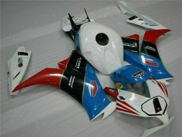 Azul Blanco Carenado Moto Honda CBR 1000 RR 12-16 Azul Blanco Carenado Moto Honda CBR 1000 RR 12-16