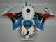 Azul Blanco Carenado Moto Honda CBR 1000 RR 12-16 Azul Blanco Carenado Moto Honda CBR 1000 RR 12-16