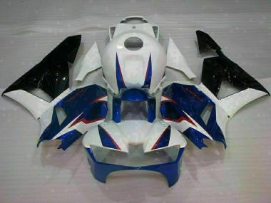 Azul Blanco Carenado Moto Honda CBR 600 RR 13-21