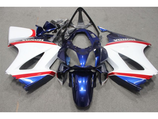 Azul Blanco Carenado & Plástico Moto Honda VFR 800 02-13 Azul Blanco Carenado & Plástico Moto Honda VFR 800 02-13