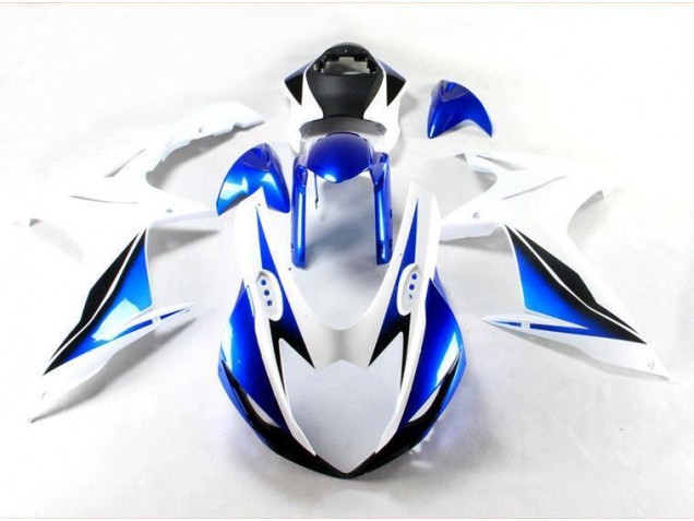 Azul Blanco Carrocería Motocicletas Suzuki GSXR 600 / 750 K11 11-21 Azul Blanco Carrocería Motocicletas Suzuki GSXR 600 / 750 K11 11-21
