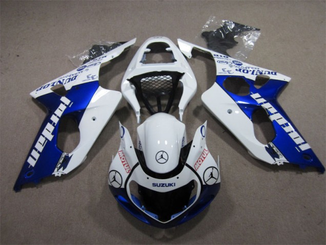 Azul Blanco Jordan Motul Carenado Moto Suzuki GSXR 1000 K1 00-02 Azul Blanco Jordan Motul Carenado Moto Suzuki GSXR 1000 K1 00-02