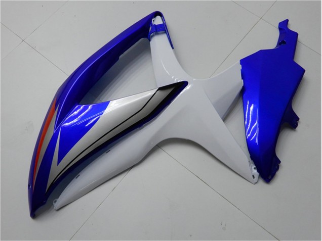 Azul Blanco Kit Completo Carenado Moto Suzuki GSXR 600 / 750 K8 08-10 Azul Blanco Kit Completo Carenado Moto Suzuki GSXR 600 / 750 K8 08-10