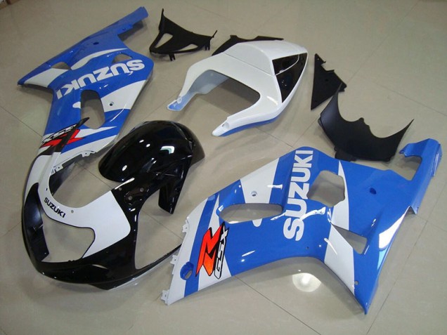 Azul Blanco Kits ABS Carenado Motocicleta Suzuki GSXR 750 K1 K2 K3 01-03 Azul Blanco Kits ABS Carenado Motocicleta Suzuki GSXR 750 K1 K2 K3 01-03
