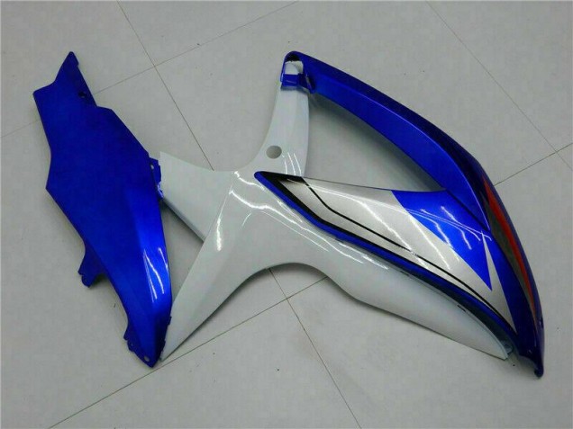 Azul Blanco Kits Completo Carenado Moto Suzuki GSXR 600 / 750 K8 08-10 Azul Blanco Kits Completo Carenado Moto Suzuki GSXR 600 / 750 K8 08-10