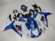 Azul Blanco Moto Plástica Suzuki GSXR 600 / 750 K11 11-21 Azul Blanco Moto Plástica Suzuki GSXR 600 / 750 K11 11-21