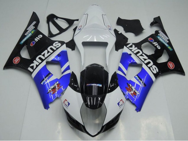 Azul Blanco & Negro Carenado Moto Suzuki GSXR 1000 K3 03-04 Azul Blanco & Negro Carenado Moto Suzuki GSXR 1000 K3 03-04