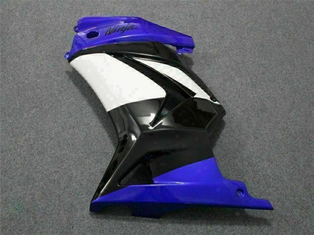 Azul Blanco Negro Ninja ABS Moto Plástico Kawasaki EX250 08-12 Azul Blanco Negro Ninja ABS Moto Plástico Kawasaki EX250 08-12