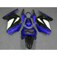 Azul Blanco Negro Ninja ABS Moto Plástico Kawasaki EX250 08-12