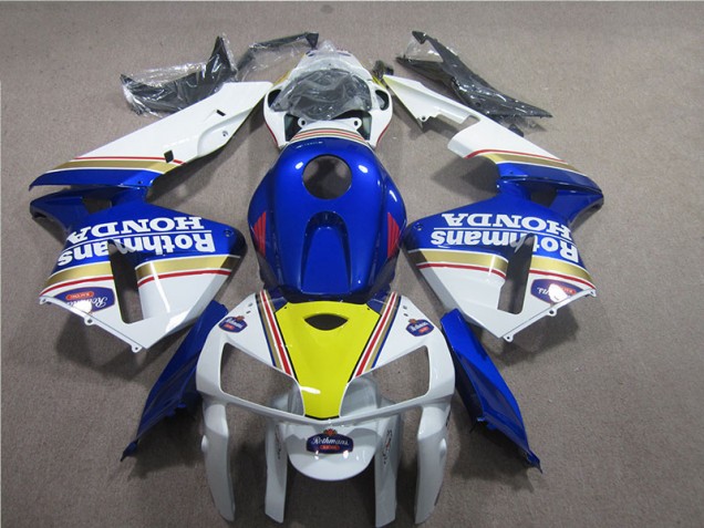 Azul Blanco Rothmans Carenado Moto Honda CBR 600 RR 05-06 Azul Blanco Rothmans Carenado Moto Honda CBR 600 RR 05-06
