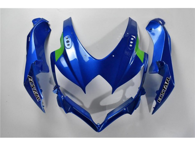 Azul Blanco Verde Carenado Moto Suzuki GSXR 600 / 750 K8 08-10 Azul Blanco Verde Carenado Moto Suzuki GSXR 600 / 750 K8 08-10