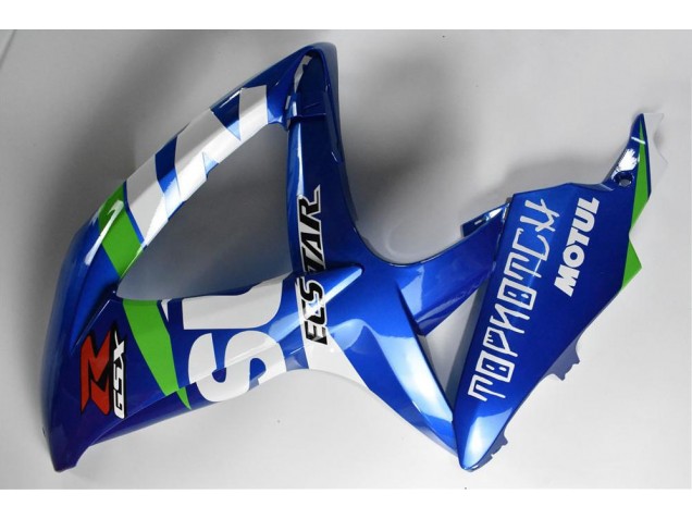 Azul Blanco Verde Carenado Moto Suzuki GSXR 600 / 750 K8 08-10 Azul Blanco Verde Carenado Moto Suzuki GSXR 600 / 750 K8 08-10
