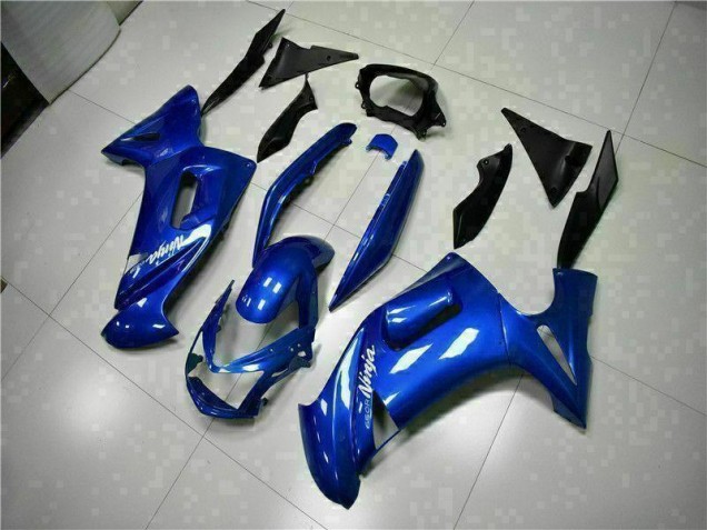 Azul Carenado Moto Kawasaki EX650 06-08 Azul Carenado Moto Kawasaki EX650 06-08