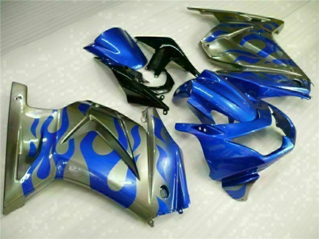 Azul Kits Carenado Moto Kawasaki EX250 08-12 Azul Kits Carenado Moto Kawasaki EX250 08-12