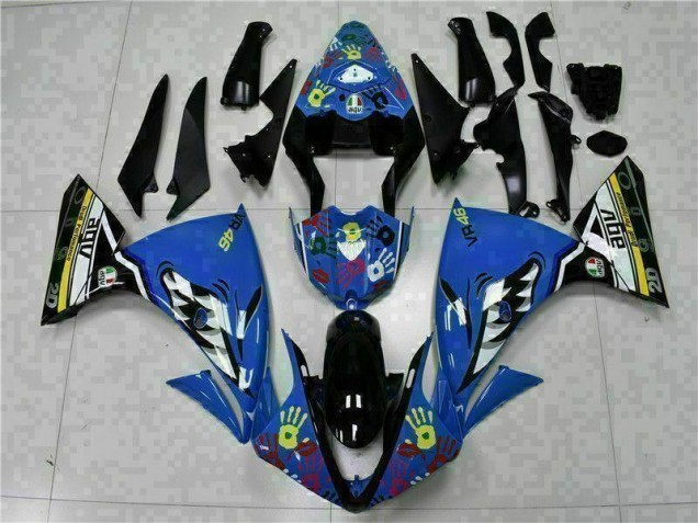 Azul Kits Carenado Moto Yamaha R1 09-11 Azul Kits Carenado Moto Yamaha R1 09-11