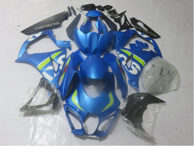 Azul Lime Carenado Moto Suzuki GSXR 1000 17-23 Azul Lime Carenado Moto Suzuki GSXR 1000 17-23