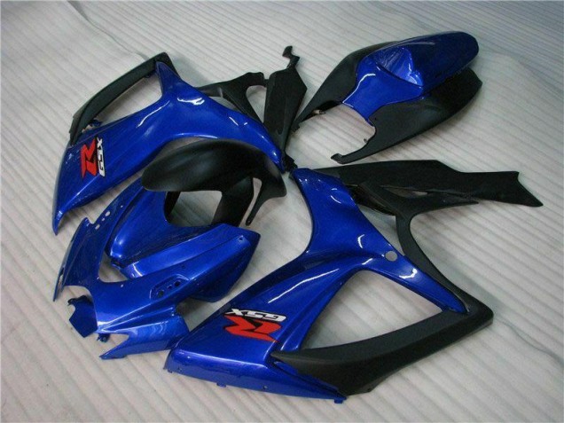 Azul Moto Plástica Suzuki GSXR 600 / 750 K6 06-07 Azul Moto Plástica Suzuki GSXR 600 / 750 K6 06-07