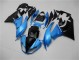 Azul Negro ABS Carenado Motocicleta Kawasaki ZX6R 09-12 Azul Negro ABS Carenado Motocicleta Kawasaki ZX6R 09-12