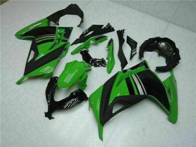 Azul Negro ABS Moto Plástico Kawasaki EX300 13-16 Azul Negro ABS Moto Plástico Kawasaki EX300 13-16