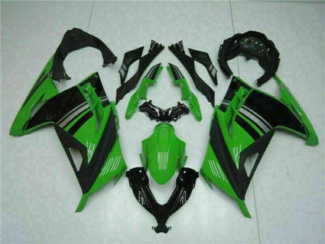 Azul Negro ABS Moto Plástico Kawasaki EX300 13-16 Azul Negro ABS Moto Plástico Kawasaki EX300 13-16