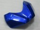 Azul Negro ABS Moto Plásticos Suzuki GSXR 600 / 750 K6 06-07 Azul Negro ABS Moto Plásticos Suzuki GSXR 600 / 750 K6 06-07